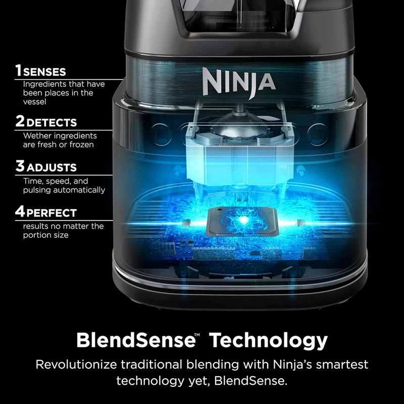مخلوط کن نینجا|Ninja مدل TB201 ظرفیت 2.1 لیتر 3 سرعته نسخه اصلی