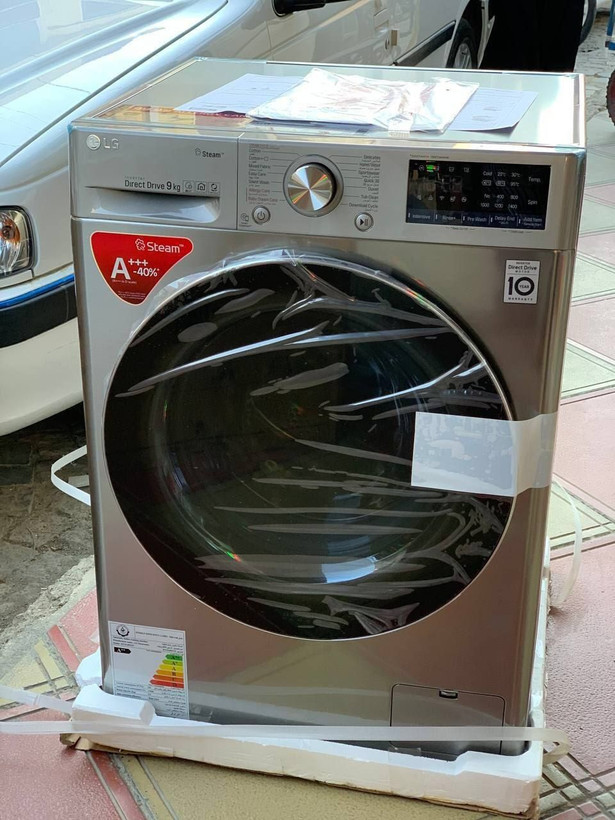ماشین لباسشویی ال جی|LG مدل F4V5VYP0W | F4V5VYP2T با ظرفیت 9 کیلوگرم|تاج شاپینگ