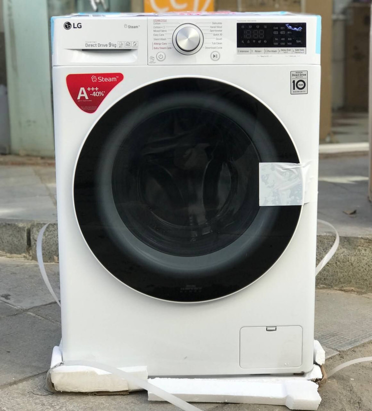 ماشین لباسشویی ال جی|LG مدل F4V5VYP0W | F4V5VYP2T با ظرفیت 9 کیلوگرم|تاج شاپینگ