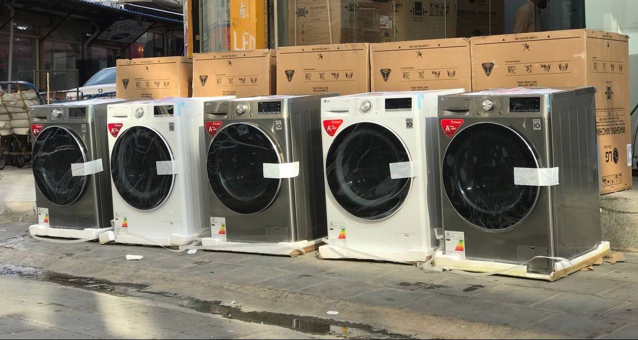 ماشین لباسشویی ال جی|LG مدل F4V5VYP0W | F4V5VYP2T با ظرفیت 9 کیلوگرم|تاج شاپینگ