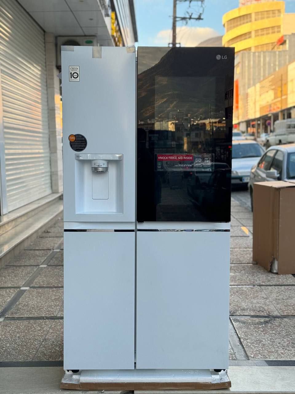 یخچال ساید لای ساید ال جی|LG مدلX267 مجهز به آب شهری ظرفیت 30 فوت